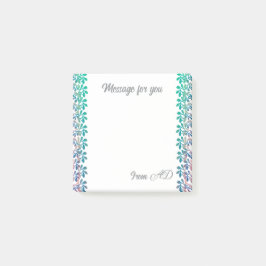 Meddelande till dig post-it block