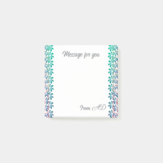 Meddelande till dig post-it block