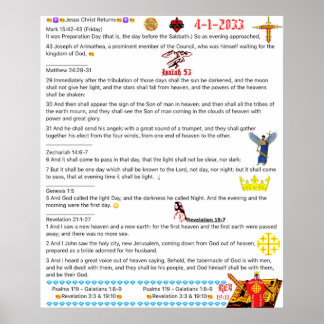 Meddelande till kyrkan poster