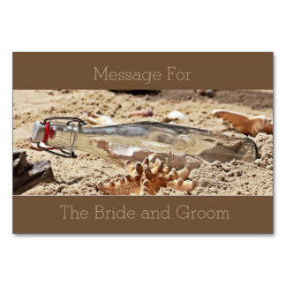 Meddelande till paret Lycklig Bordsnummer