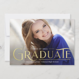 Meddelandeinbjudan för Retro Overlay Studenten Inbjudningar