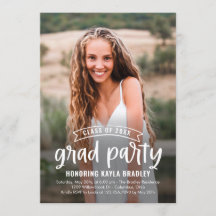 Meddelandeinbjudan till Party Overlay Studenten