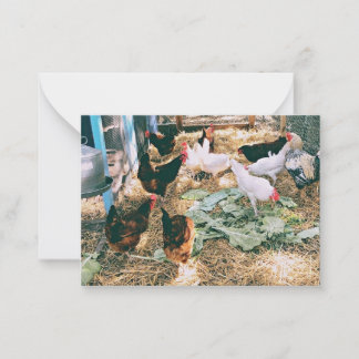 Meddelandekort Anteckningskort