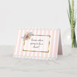 Meddelandekort för moster meddelande