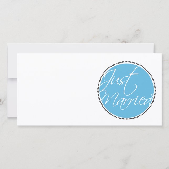 Meddelandekort för ny gifta meddelande (Framsida)