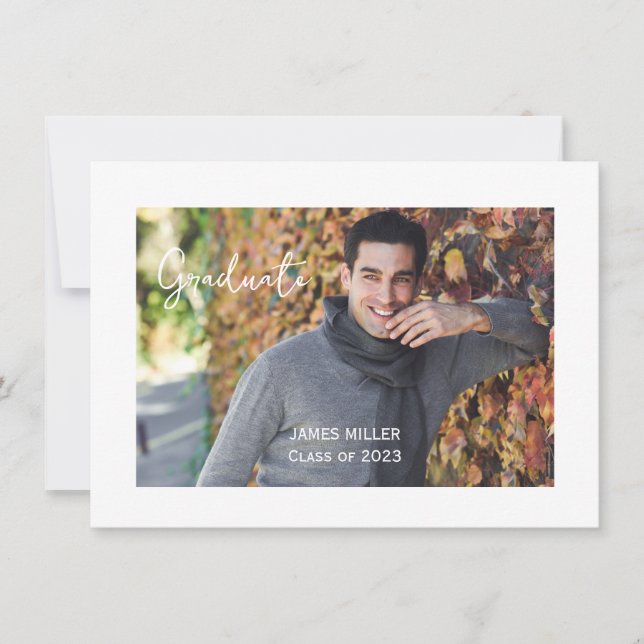 Meddelandekort för studenten anteckningskort (Framsida)