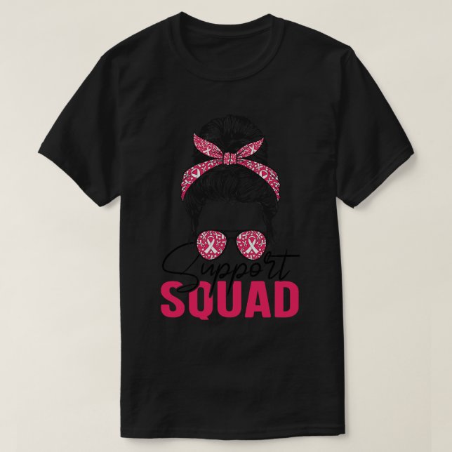 Meddelanden Bun Support Squad Awareness 1 1 T Shirt (Design framsida)
