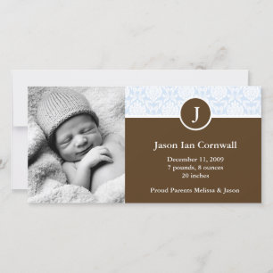 Meddelanden från Blue Monogram och Damask Baby
