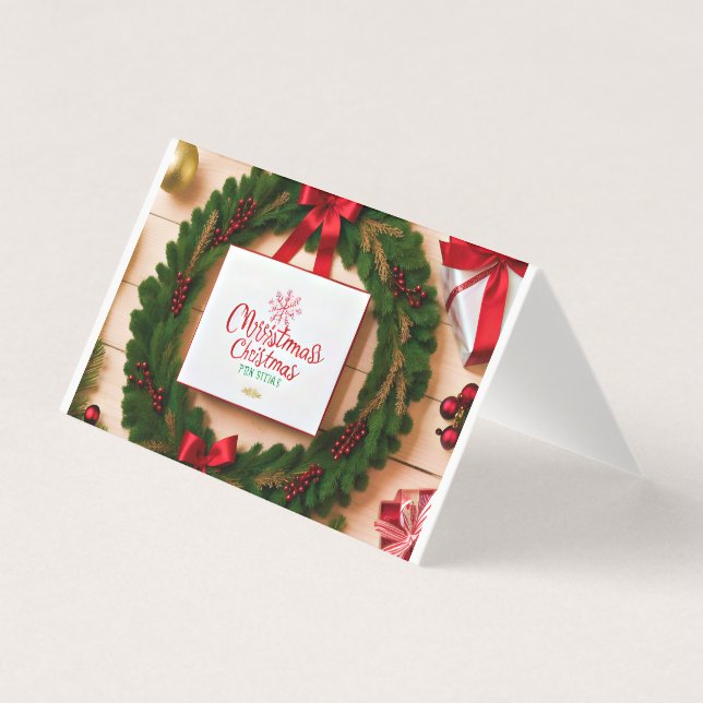 Meddelanden och offerter för inspirationsfamiljen kort (Framsida)