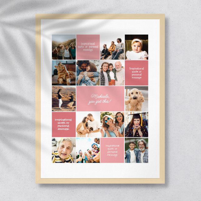 Meddelanden om Anpassningsbar av inspirationskomfo Poster (Skapare uppladdad)