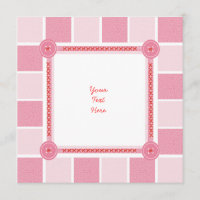 Meddelanden om Flicka födelse och skjortor (tomma)