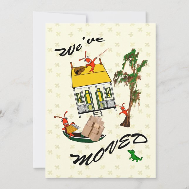 Meddelanden om Flytta av Kräftor av Cute Cajun (Framsida)