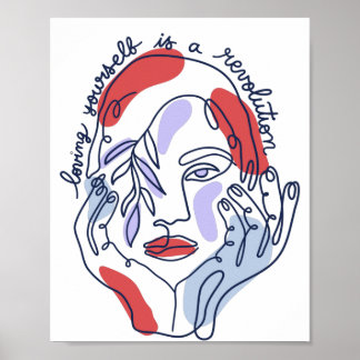 Meddelanden om förflyttningar av kroppspositivitet poster