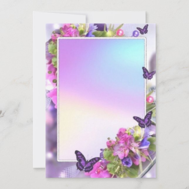 Meddelanden om inbjudningar, kontorsprogram, födel (Framsida)