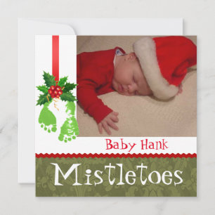 Meddelanden om julfoto Baby