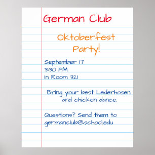 Meddelandenota för Papper Färgad för Giant Note Poster