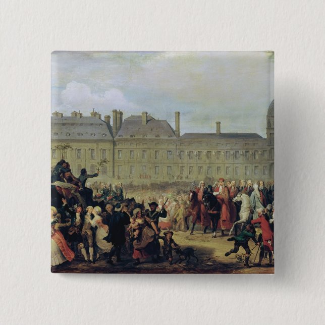 Meddelandet av underteckna av fördrag knapp (Framsida)