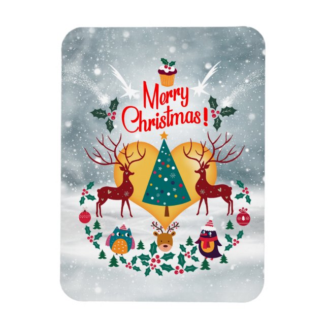 Meddelandevykort Magnet (Vertikal)