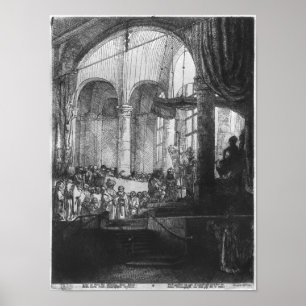 Medea eller giftermål av Jason och Creusa, 1648 Poster
