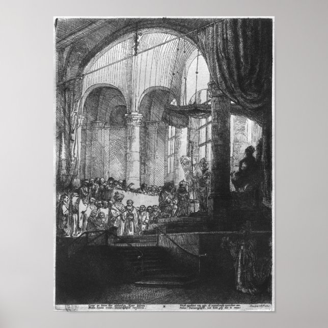 Medea, eller Giftermål i Jason och Creusa, 1648 Poster (Framsidan)