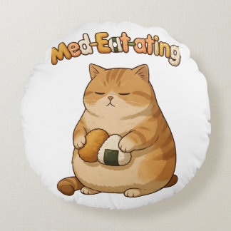 MedEatAting Rund Kudde