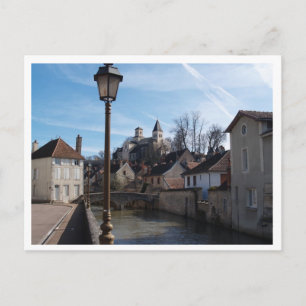 Medeaval Chatillon-sur-Siene Burgundy. Vykort