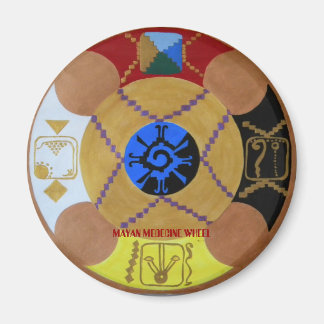 MEDECINHJUL, MAYAN MEDECINE HEEL MAGNET