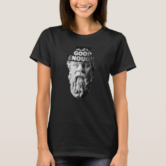 Medel Bra nog Philosopher Sarcastic Mediocrates T Shirt