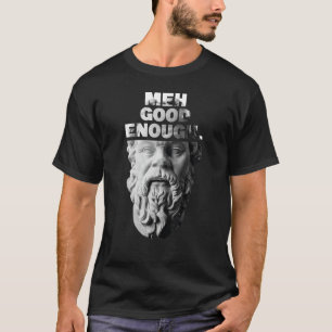 Medel Bra nog Philosopher Sarcastic Mediocrates T Shirt