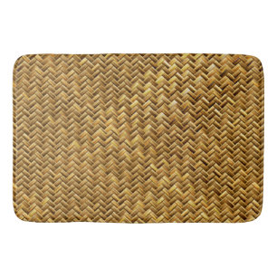 Medel bruna naturliga Baskeweave Badrumsmatta