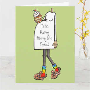 Medel- eller spädbarnshuggare för gravida Dam Kort