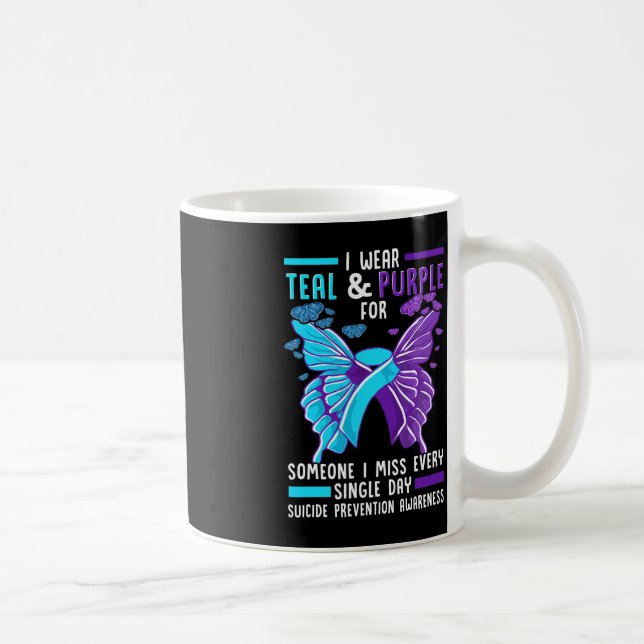 Medel för förebyggande av Lila och skaldjurscancer Kaffemugg (Höger)