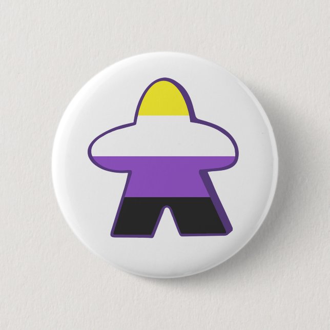 Medel för icke-binär spelspelare knapp (Framsida)