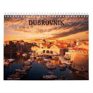 Medel för KroatienDubrovnik kalender