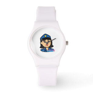 Medel för kvinnliga polischefer armbandsur