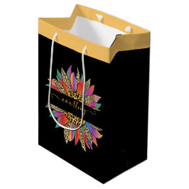 Medel för personlig av regnbåge och leopard (GB)