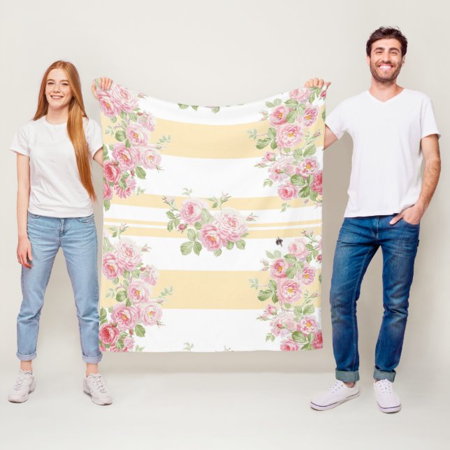 Medel för rand för buttercup för ro för fleecefilt (På plats)