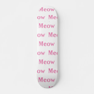 Medel katt mini skateboard bräda 18,5 cm