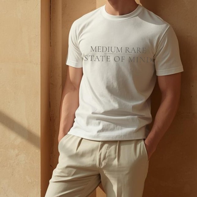 Medel Sällsynt Sinnesstämning Stek Älskare Köttäta T Shirt (Skapare uppladdad)