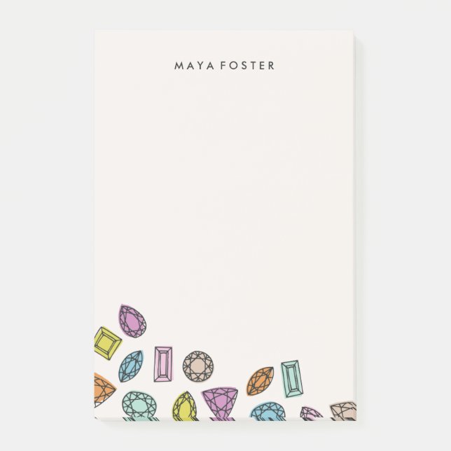 Medel (stora) - Elfenbenskusten Post-it Block (Framsida)