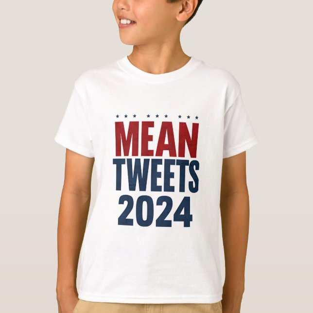 Medel Twitter 2024 Roliga Val Trump  T Shirt (Framsida)