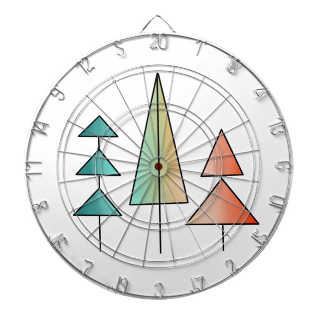medelårhundradets moderna regnbåge träd  teori enk darttavla (Framsidan)