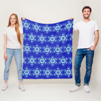 Medelfilt Metatron för sakral geometri Fleecefilt