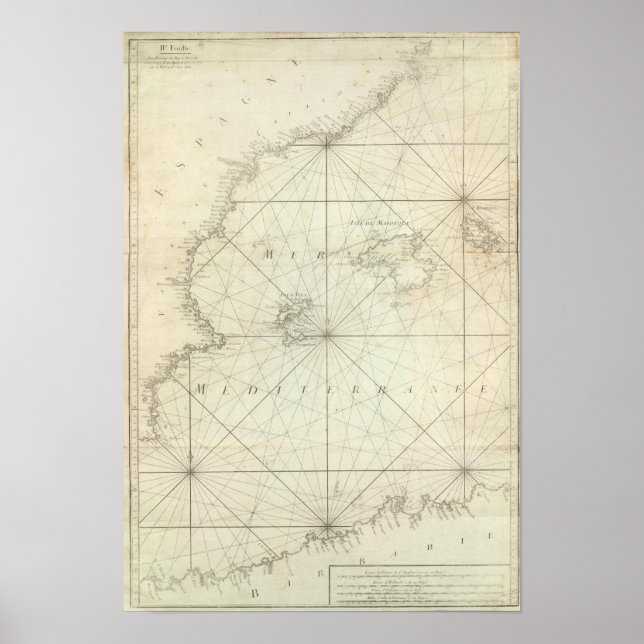 Medelhavet 6 poster (Framsidan)