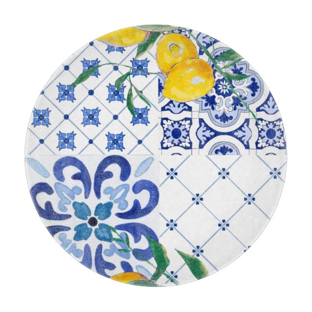 Medelhavet,Amalfi stil,enkla fyrkanter        (Framsidan)