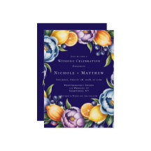 Medelhavet Citrus Bouquet Bröllop