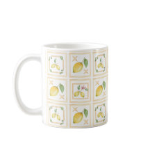 Medelhavet Citrus Citron mönster