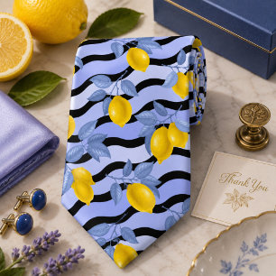 Medelhavet Citrus Citron mönster Slips