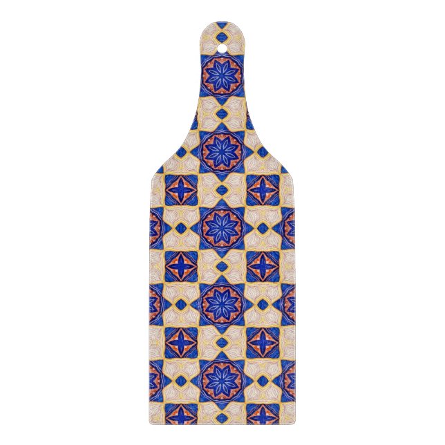 Medelhavet Fiesta - färgplattan Mönster (Framsidan)