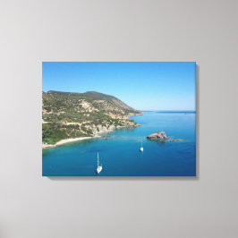 Medelhavet kusten och yachter, Cypern Canvastryck